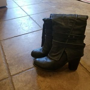 Tall Black boots!